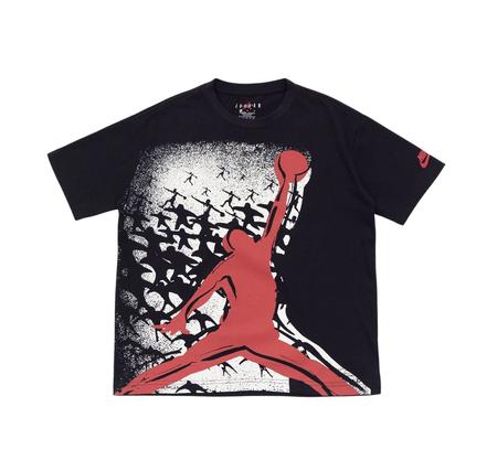 Nike Jdb M J Brand Ssnl Ss Tee Çocuk T-Shirt Siyah