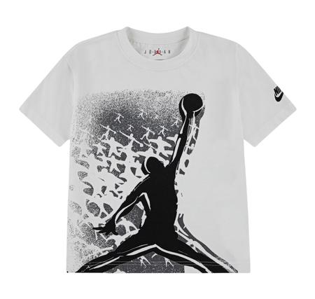 Nike Jdb M J Brand Ssnl Ss Tee Çocuk T-Shirt Beyaz