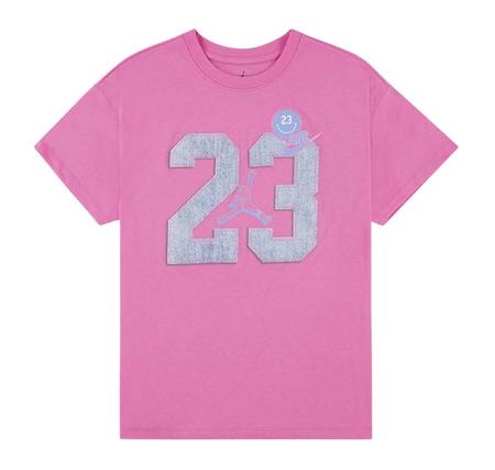 Nike Jdg Blue Jeans & Blıng Ss Tee Çocuk T-Shirt Pembe