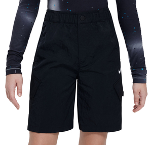 Nike K Nk Odp Wvn Cargo Short Çocuk Şort Ve Kapri Siyah