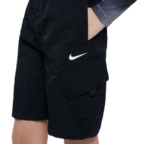 Nike K Nk Odp Wvn Cargo Short Çocuk Şort Ve Kapri Siyah