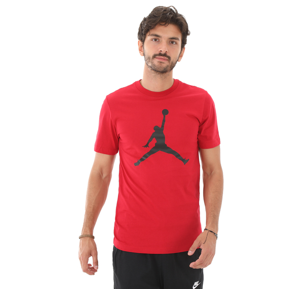 Nike M J Jumpman Ss Crew Erkek T-Shirt Kırmızı