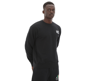 Nike M Nk Club Ft Crew Bolt Erkek Sweatshirt Siyah