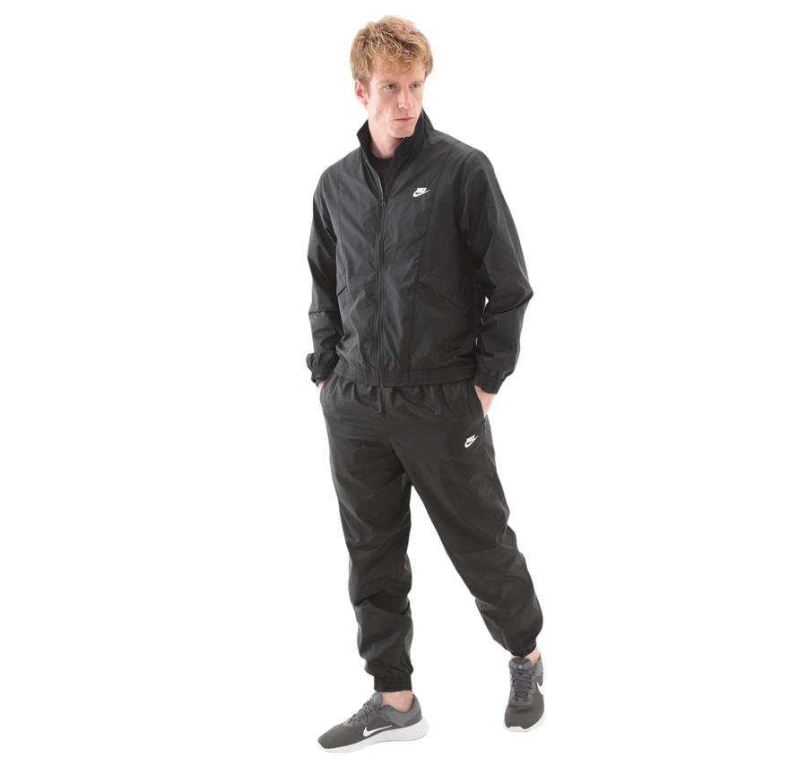 Nike M Nk Club Wvn Trk Suıt Erkek Eşofman Takımı Siyah Nike M Nk Club Wvn Trk Suıt Erkek Eşofman Takımı Siyah