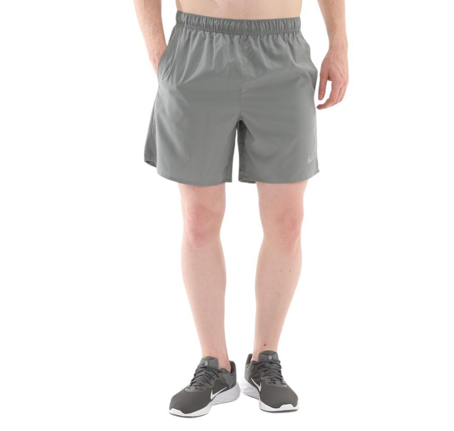 Nike M Nk Df Challenger 7Ul Short Erkek Şort Ve Kapri Gri Nike M Nk Df Challenger 7Ul Short Erkek Şort Ve Kapri Gri