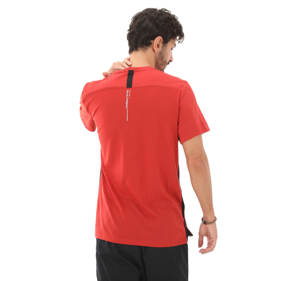 Nike M Nk Df Dry Ss Top 6-1 Pack Erkek T-Shirt Kırmızı CV8562