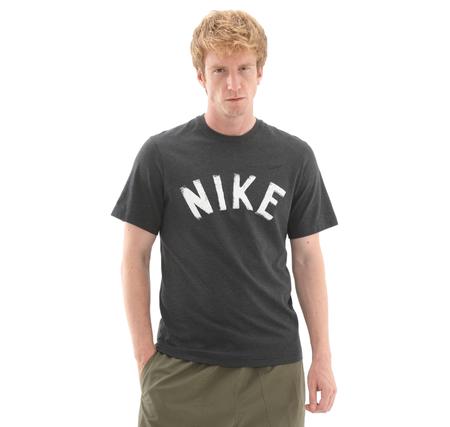 Nike M Nk Df Prımary Swoosh Top Ss Erkek T-Shirt Antrasit Nike M Nk Df Prımary Swoosh Top Ss Erkek T-Shirt Antrasit