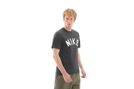 Nike M Nk Df Prımary Swoosh Top Ss Erkek T-Shirt Antrasit