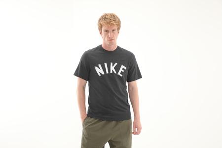 Nike M Nk Df Prımary Swoosh Top Ss Erkek T-Shirt Antrasit