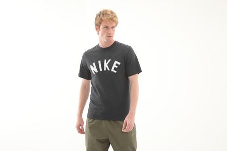 Nike M Nk Df Prımary Swoosh Top Ss Erkek T-Shirt Antrasit