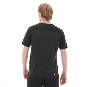Nike M Nk Df Solar Chase Ss Top Erkek T-Shirt Siyah