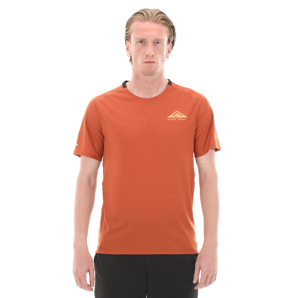 Nike M Nk Df Solar Chase Ss Top Erkek T-Shirt Turuncu CV8924