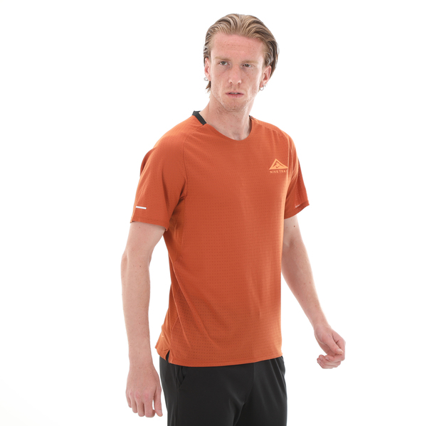 Nike M Nk Df Solar Chase Ss Top Erkek T-Shirt Turuncu CV8924