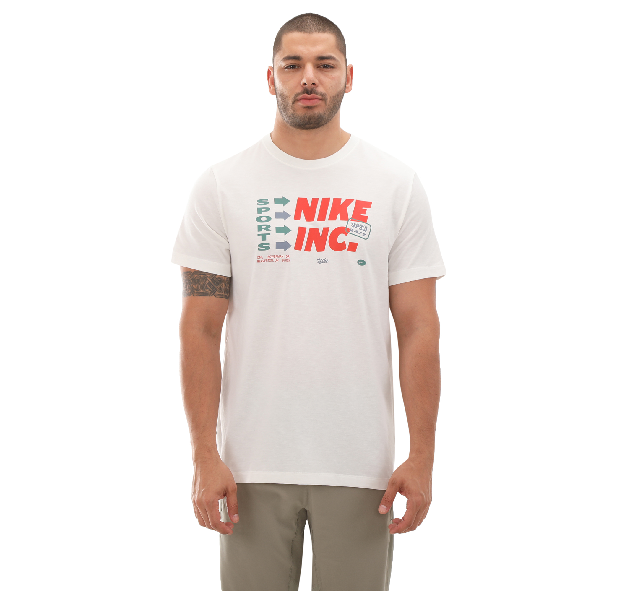 Мужская футболка Nike M Nk Df Tee 3Mo Slub Gfx