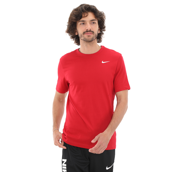 Nike M Nk Df Tee Dfc Crew Solıd Erkek T-Shirt Kırmızı