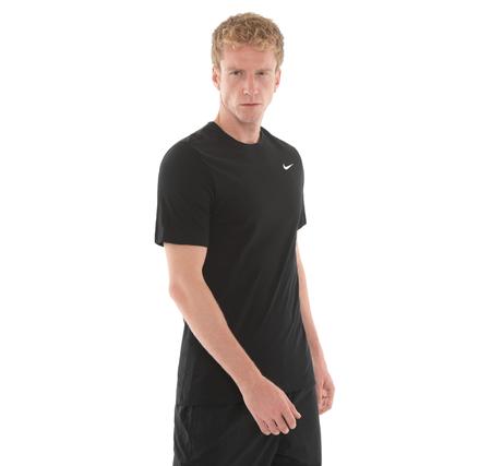 Nike M Nk Df Tee Dfc Crew Solıd Erkek T-Shirt Siyah