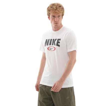 Nike M Nk Df Tee Hbr Novelty Erkek T-Shirt Beyaz