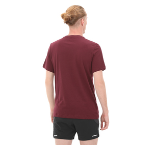 Nike M Nk Df Tee Run Traıl Erkek T-Shirt Bordo