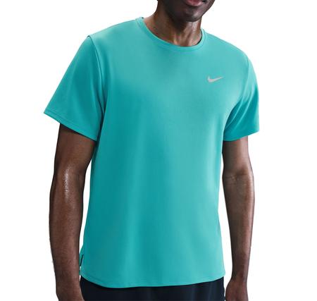 Nike M Nk Df Uv Mıler Ss Erkek T-Shirt Turkuaz