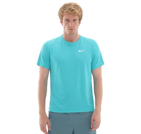 Nike M Nk Df Uv Mıler Ss Erkek T-Shirt Turkuaz Nike M Nk Df Uv Mıler Ss Erkek T-Shirt Turkuaz