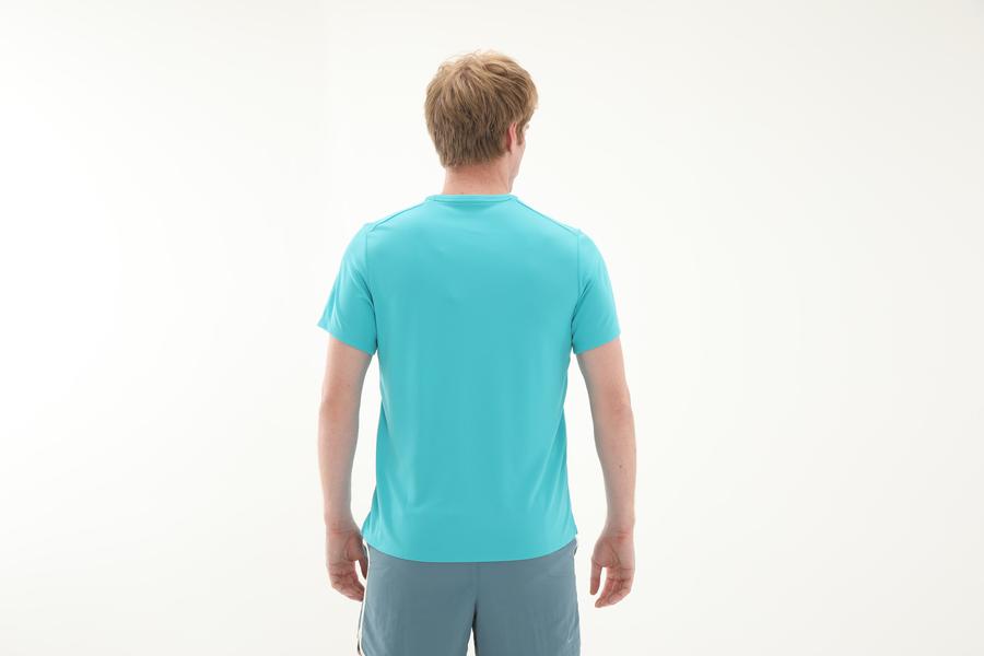 Nike M Nk Df Uv Mıler Ss Erkek T-Shirt Turkuaz Nike M Nk Df Uv Mıler Ss Erkek T-Shirt Turkuaz