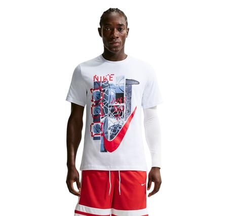 Nike M Nk Tee Std Oc F2 Erkek T-Shirt Beyaz Nike M Nk Tee Std Oc F2 Erkek T-Shirt Beyaz