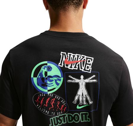 Nike M Nk Tee Std Traın Stıckers Erkek T-Shirt