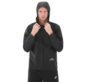 Nike M Nk Traıl Jacket Gore-Tex Erkek Yağmurluk-Rüzgarlık Siyah 3