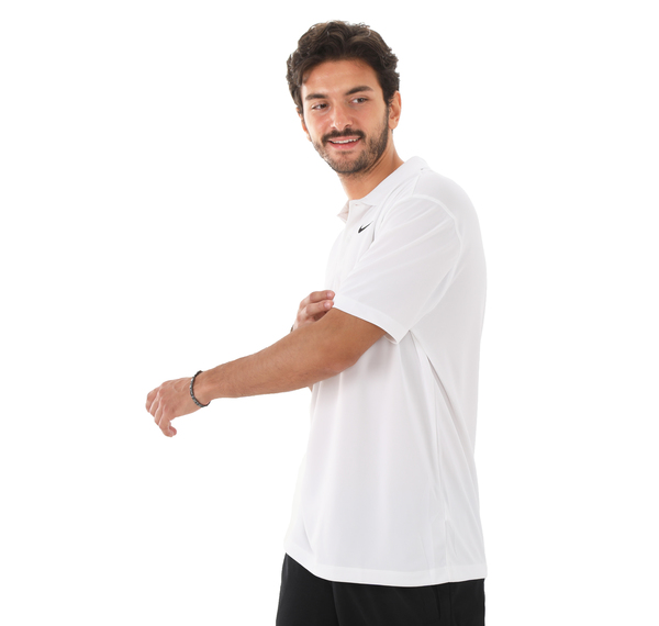 Nike M Nkct Df Polo Solıd Erkek T-Shirt Beyaz Nike M Nkct Df Polo Solıd Erkek T-Shirt Beyaz