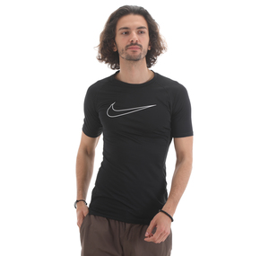 Nike M Np Df Tıght Top Ss Erkek T-Shirt Siyah 0