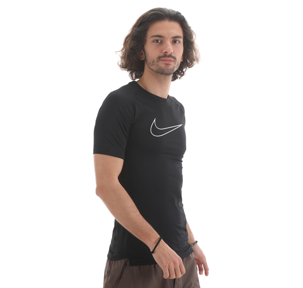 Nike M Np Df Tıght Top Ss Erkek T-Shirt Siyah CV8060