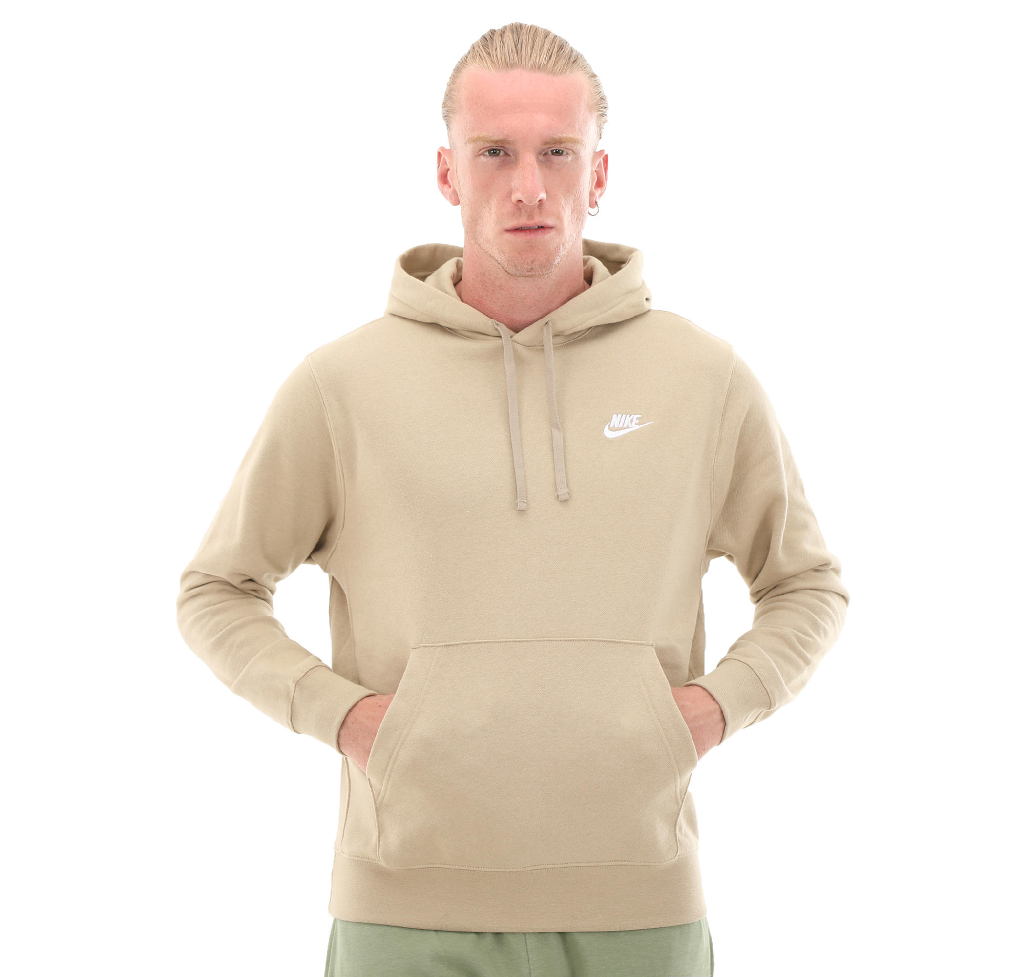 Мужской свитшот Nike M Nsw Club Hoodie Po Bb Krem