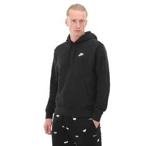 Nike M Nsw Club Hoodıe Po Bb Erkek Sweatshirt Siyah