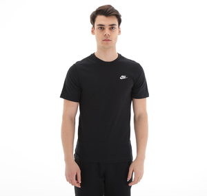 Nike M Nsw Club Tee Erkek T-Shirt Siyah