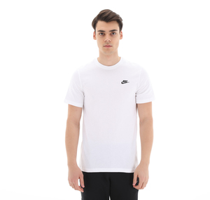 Nike M Nsw Club Tee Erkek T-Shirt Beyaz