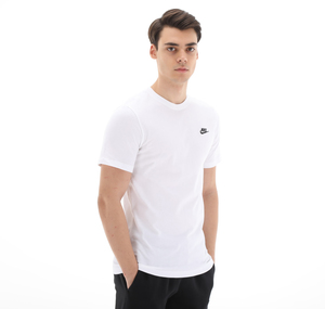 Nike M Nsw Club Tee Erkek T-Shirt Beyaz