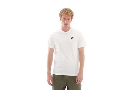 Nike M Nsw Club Tee Erkek T-Shirt Beyaz