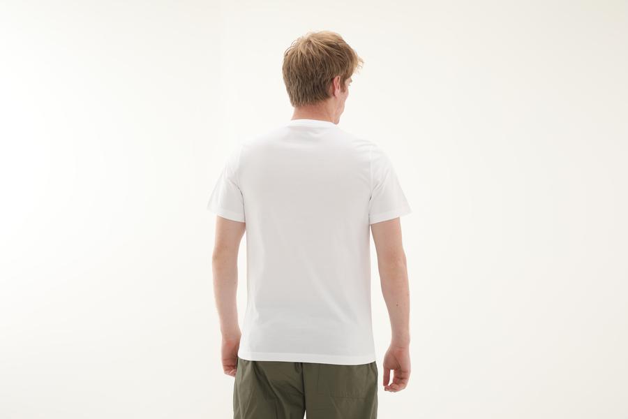 Nike M Nsw Club Tee Erkek T-Shirt Beyaz Nike M Nsw Club Tee Erkek T-Shirt Beyaz