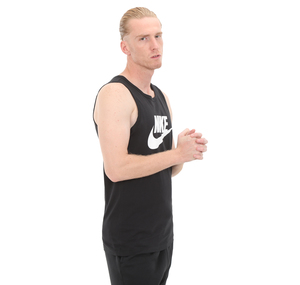Nike M Nsw Tank Icon Futura Erkek T-Shirt Siyah