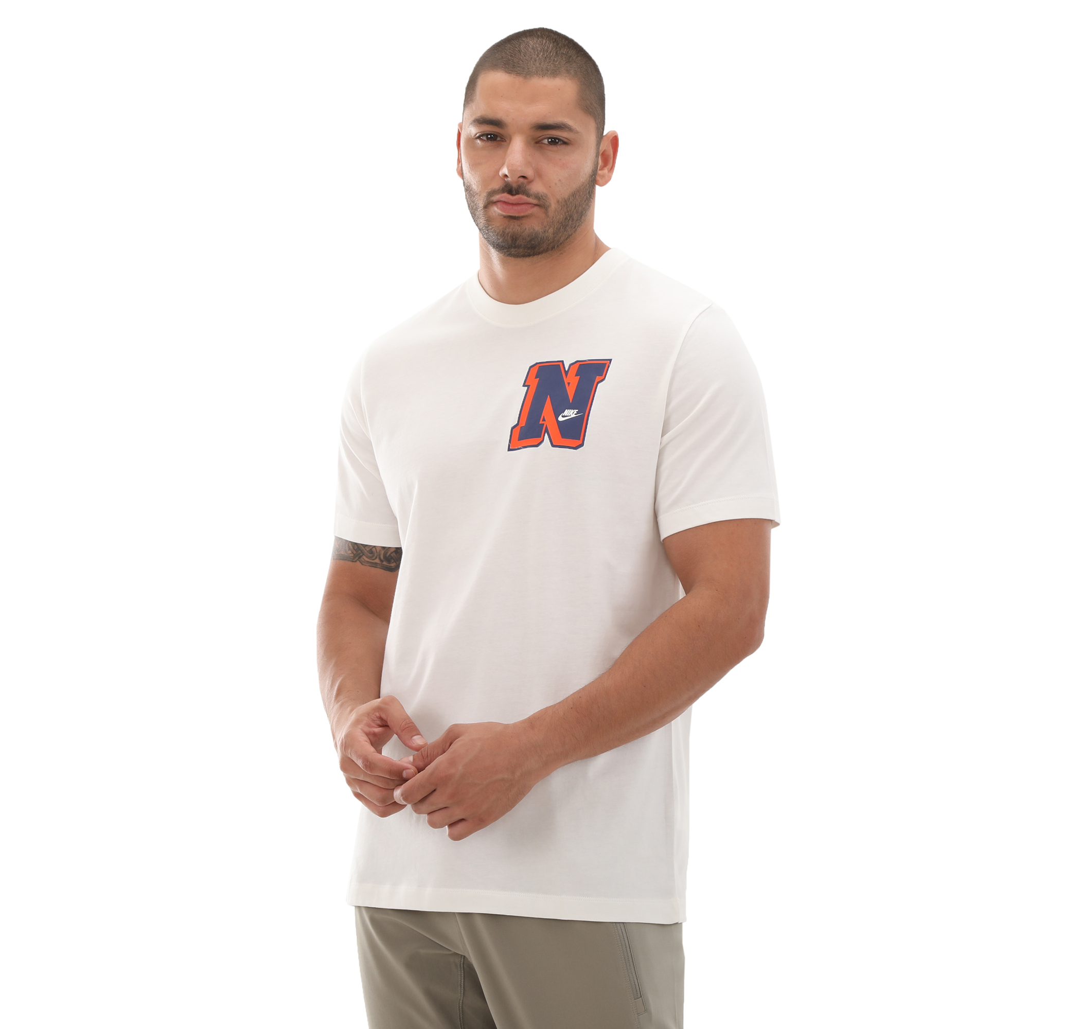 Мужская футболка Nike M Nsw Tee Club Ssnl Lbr