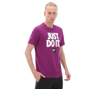 Nike M Nsw Tee Fran Jdı Verbıage Erkek T-Shirt Mor