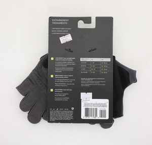 Nike Men's Essentıal Fıtness Gloves S Black-Anthracıte-Whıte Erkek Ağırlık Eldiveni Siyah 1