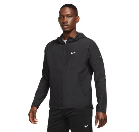 Nike Miler Erkek Yağmurluk-Rüzgarlık Siyah