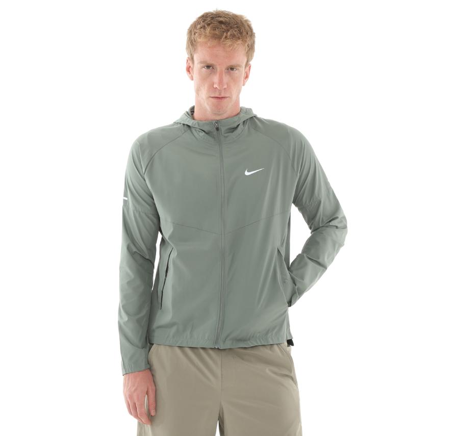 Nike Miler Erkek Yağmurluk-Rüzgarlık Yeşil Nike Miler Erkek Yağmurluk-Rüzgarlık Yeşil