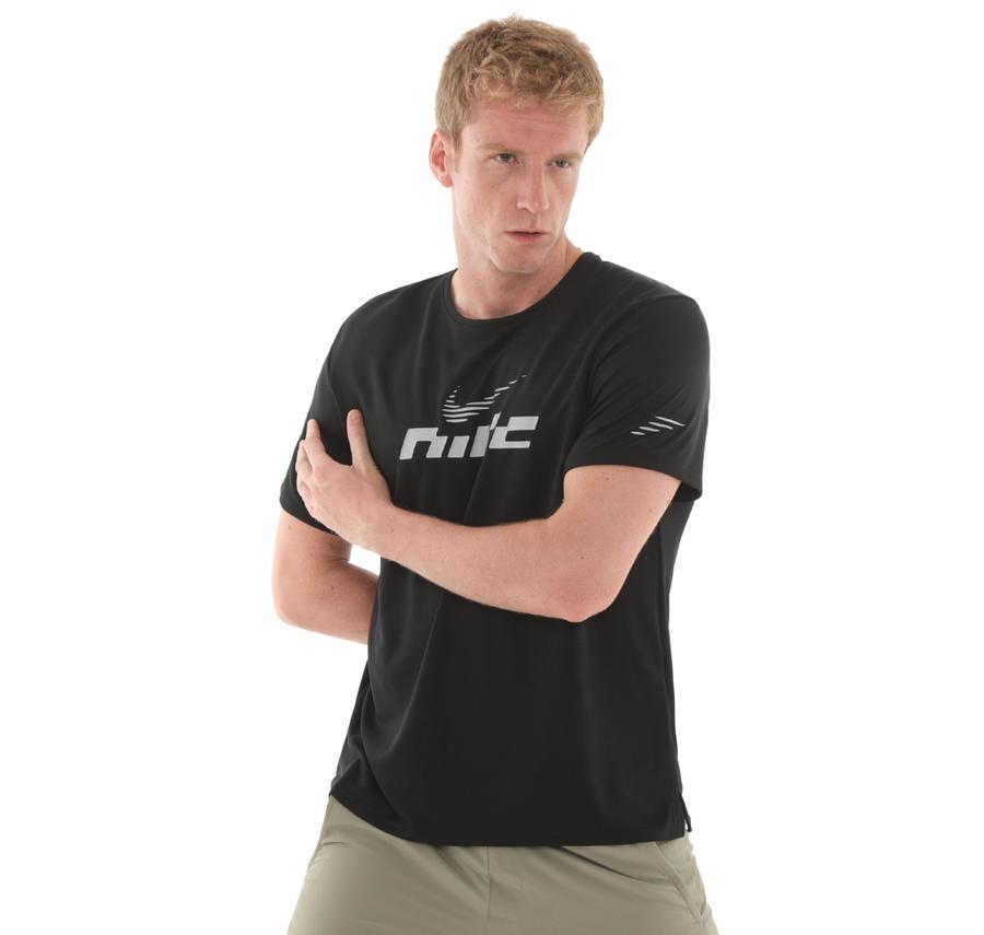 Nike Miler Flash Erkek T-Shirt Siyah Nike Miler Flash Erkek T-Shirt Siyah