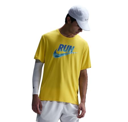 Nike Miler Run Energy Erkek T-Shirt Sarı