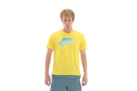 Nike Miler Run Energy Erkek T-Shirt Sarı