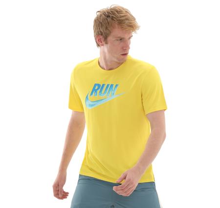 Nike Miler Run Energy Erkek T-Shirt Sarı