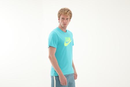 Nike Miler Run Energy Erkek T-Shirt Turkuaz