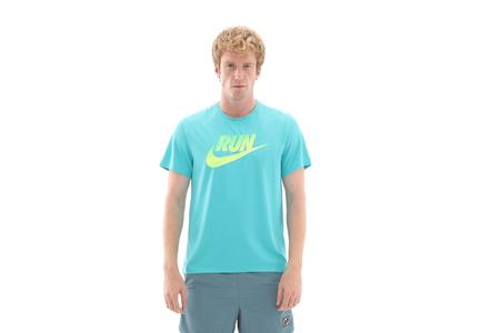 Nike Miler Run Energy Erkek T-Shirt Turkuaz